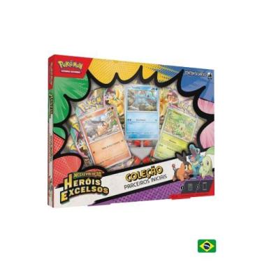 Imagem de Cards - Pokemon - Box Colecao Parceiros Iniciais - Herois Excelsos COP