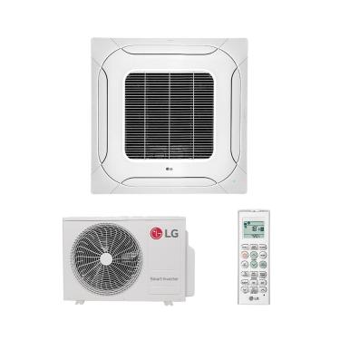 Imagem de Ar Condicionado Split Cassete - Inverter R-32 - LG - 24.000 BTUs - Quente/frio - 220V Monofásico