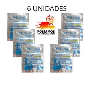 Imagem de Gaze de Rayon Em Óleo Sachet Pielsana - 7,5CM X 7,5CM - 6 UNIDADES - D