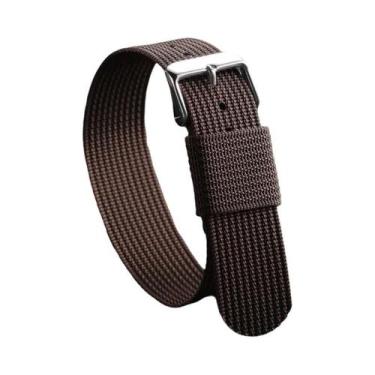 Imagem de Pulseira De Relógio Masculina Esportiva Militar De Nylon Respirável 18