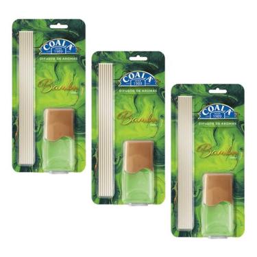 Imagem de 3 Aromatizador Ambiente Difusor de Aromas Coala Bambu 100ml