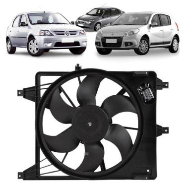 Imagem de Eletroventilador Completo Renault Scenic Symbol Megane Clio - SEEDS AU
