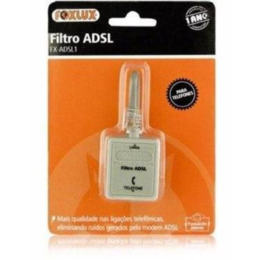 Imagem de Filtro Adsl Com Saida Para Telefone - Foxlux