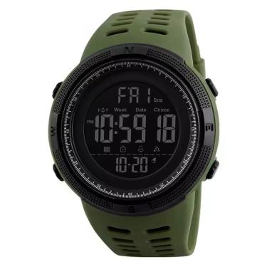 Imagem de Relógio Masculino Skmei Digital 1251 Preto e Verde