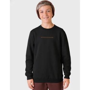 Imagem de Casaco Moletom Punho Quentinho Dia a Dia Inverno Frio Nova Moda - Masculino 12 a 18 ano...