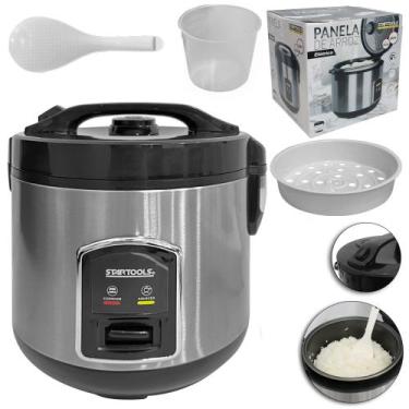 Imagem de Panela de arroz eletrica 220v 700w 1,8l com copo medidor dosador colhe
