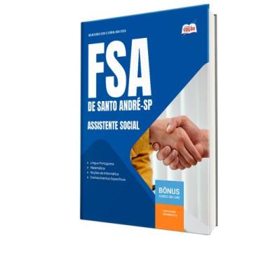 Imagem de Apostila FSA - Assistente Social - Apostilas Opção