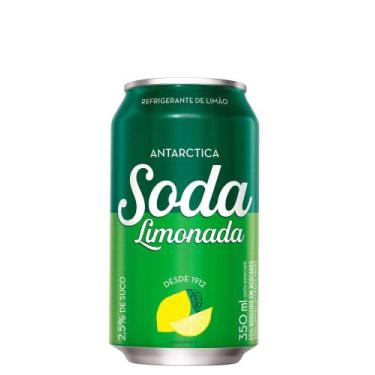 Imagem de Refrigerante Antarctica soda lata 350 ml - Antártica soda