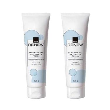Imagem de Kit C/2 Sabonete Gel De Limpeza Facial Renew Avon