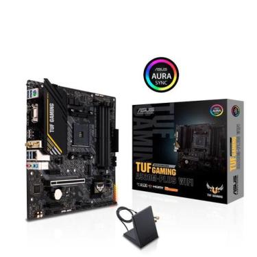 Imagem de Placa Mãe Asus TUF GAMING A520M-PLUS WIFI AM4 4xDDR4 Chipset