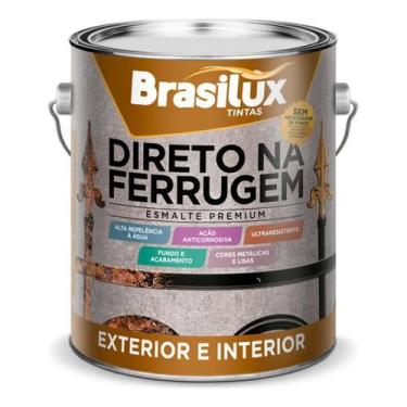 Imagem de TINTA ESMALTE DIRETO NA FERRUGEM - CORES - 3,6 LITROS Escolha Sua Cor: