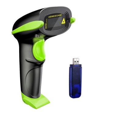 Imagem de Scanner de código de barras NADAMOO Wireless 100m USB