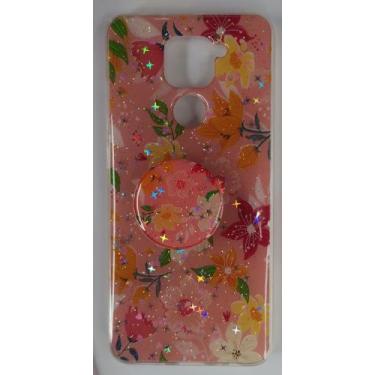 Imagem de Capa Capinha para Xiaomi redmi note 9 tela 6.53 C/ Suporte Dedos color