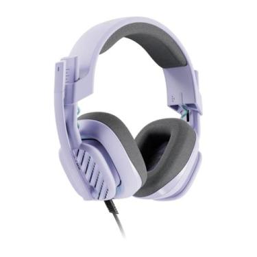 Imagem de Headset Gamer Astro Gaming A10, Drivers 40mm, P3, PC, Lilás - 939-0020