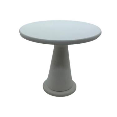 Imagem de Boleira Cone de Madeira - Branco - 1 unidade - Rizzo, G 22x25cm