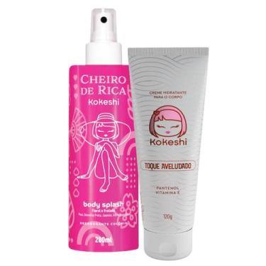 Imagem de Kit Kokeshi Mulheres Ricas Body Splash e Hidratante Corporal - Kokeshi