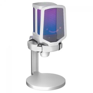 Imagem de Microfone Gamer Fifine Ampligame Q6W, RGB, USB, White