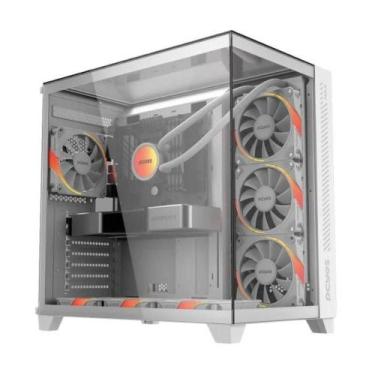 Imagem de Gabinete Gamer Forcefield Max White Ghost - Gffmaxwg - PCYES