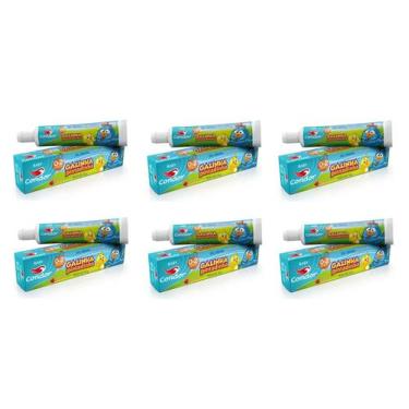 Imagem de Kit 6 Creme Dental Condor Galinha Pintadinha 50g - Condor