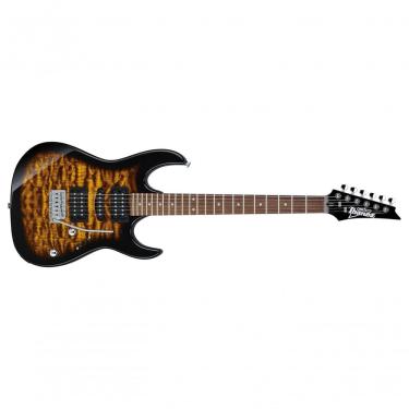 Imagem de Guitarra Elétrica RG GIO GRX70QA-SB 6 Cordas Captação Infinity Sunburst Ibanez