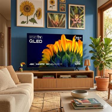 Imagem de Smart TV HQ-QLED75SM 75 Polegadas 4K QLED WHALE HQ