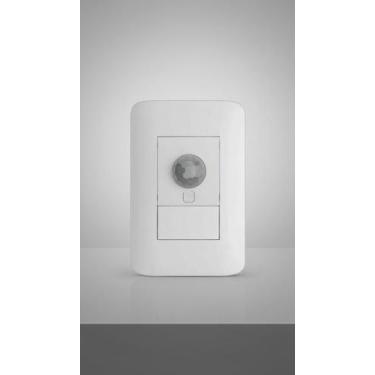 Imagem de Sensor Presença Parede Modular 4x2 Bivolt Branco - Congratulations Sto