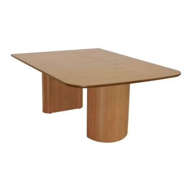 Imagem de Mesa de Jantar Celebra 6 Lugares Retangular Laminado Cinamomo 150CM Amêndoa Decorise