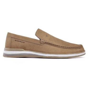 Imagem de Mocassim Casual Conforto Masculino Trento Rafarillo, Areia, 41