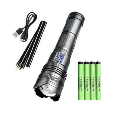 Imagem de Lanterna LED Super Brilhante 99000000LM 100W De Longo Alcance Recarreg