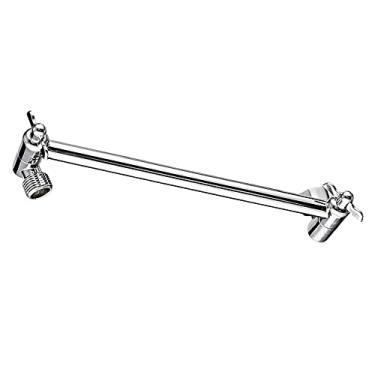 Imagem de Suporte de banho de cobre para chuveiro montado na parede, acessório de banho de reposição, prateado