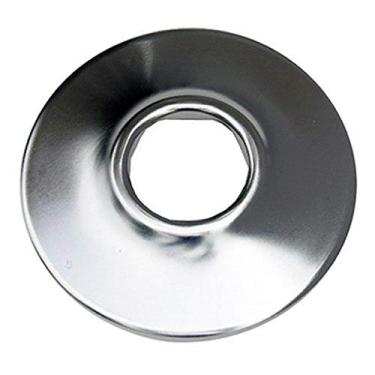 Imagem de LASCO 03-1531 Sure Grip Flange rasa cromada para tubo de ferro de 5 cm Sure Grip Flange cromada rasa serve para tubos de ferro de 9,5 mm