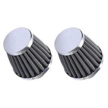 Imagem de ESUPPORT 2 filtros de entrada de ar frio mini cone de 54 mm Turbo Vent Clean Fresh Car Motorcycle