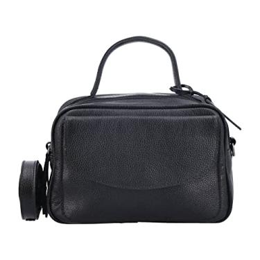 Imagem de Bolsa Feminina Transversal e Mão Couro Legítimo 3939583 175 DMAIS P (Preto)