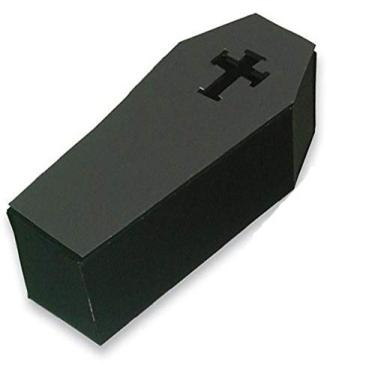 Imagem de Porta-talheres de 3 peças, caixão de Halloween