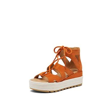 Imagem de SOREL Women's Cameron Flatform Lace Sandals - Desert Sun - Size 10