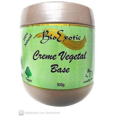 Imagem de Creme Vegetal Base Vegano, Hidratante Neutro - Facial E Corporal Bioex