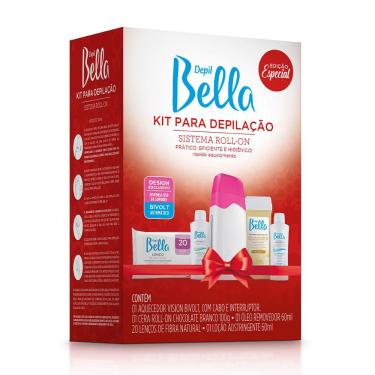 Imagem de Kit Para Depilação Roll-on  Depil Bella