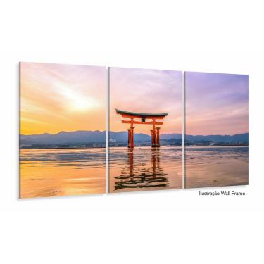 Imagem de Quadro Decorativo Paisagem Oriental Portal Japão