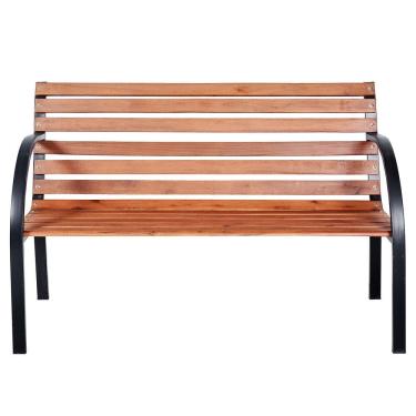 Imagem de Banco para Jardim Slat 1,22m Marrom 