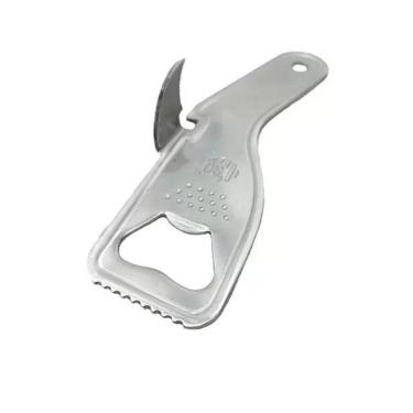 Imagem de Abridor De Lata E Garrafa Multifuncional 14Cm Inox  Sq