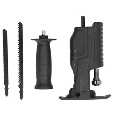 Imagem de Shipenophy Adaptador de serra alternativo portátil multifuncional doméstico pequeno sabre elétrico de corte para madeira para corte de madeira e metal