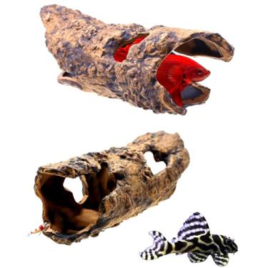 Imagem de CORISRX BEST OF YOUR LIFESTYLE Aquário decorações de aquário aquário com caverna oca