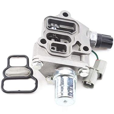 Imagem de TrollingMAN Válvula solenoide 15810-PLR-A01 15810PLRA01 VTEC com junta compatível com Civic 1.7L 2001-2005