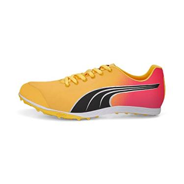 Imagem de PUMA Tênis masculino Evospeed Crossfox Track and Field, Sun Stream - Sunset Glow-puma preto, 41