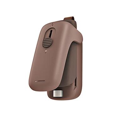 Imagem de Ailgely Mini seladora de sacos, seladora a vácuo térmica portátil, seladora térmica 2 em 1 e cortador com cordão, para lanches de plástico frescos – Bateria não incluída