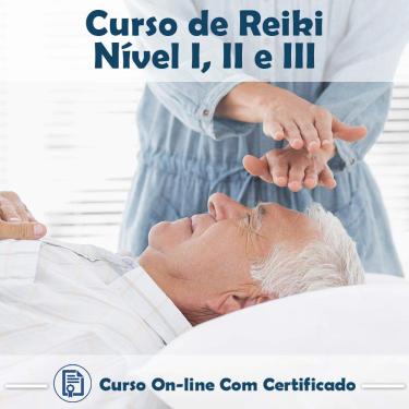 Imagem de Curso Online de Reiki – Nível I, II e III com Certificado