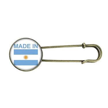 Imagem de Broche de metal retrô feito na Argentina Country Love