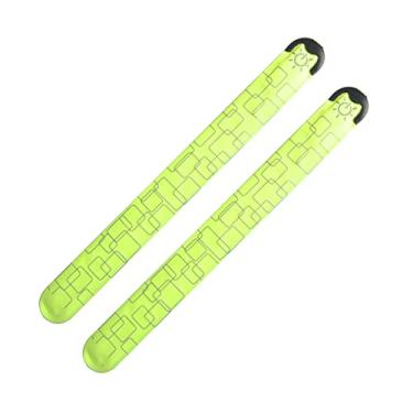 Imagem de Aoun 2 pulseiras com luzes de LED, braçadeiras que brilham no escuro à noite, carregamento USB, 3 modos de luz, pulseiras de LED que brilham para shows, festivais, esportes, festas, eventos noturnos, One size, Pa