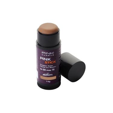 Imagem de Pink Cheeks Pink Stick FPS 90 FPUVA 70 42Km Protetor Solar Facial com Cor 14g