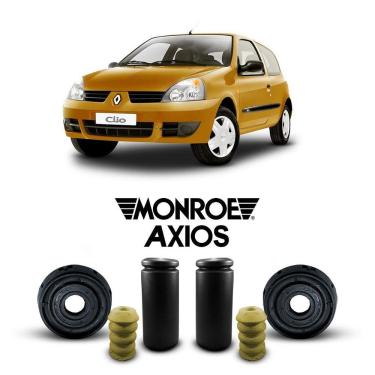 Imagem de 2 Kit Suporte Amortecedor Dianteiro Renault Clio 1999 A 2012